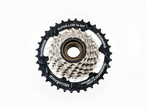 Звезда задняя 7-ск трещетка 14-34 Shimano MF-TZ31 Megarenge 3002601-8А  