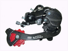 Переключатель скоростей задний (болт) аналог Shimano TZ50, черный, бренд "S" 3132658-53