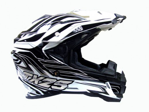 Мотошлем THH TX-25 №1 white/black (XS)  