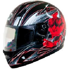 Мотошлем THH TS-38 №5 black/red (M)  