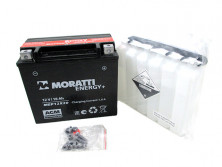 Аккумулятор Moratti YTX20L-BS (12v/18hr сухозаряженный с электролитом) MEP 12x20
