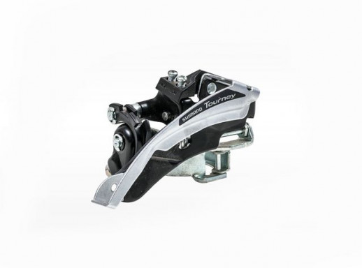 Переключатель передний Shimano Tourney FD-TX50-6 ун.тяга, ун.хомут, уг.:66-69 3132659-23Е  