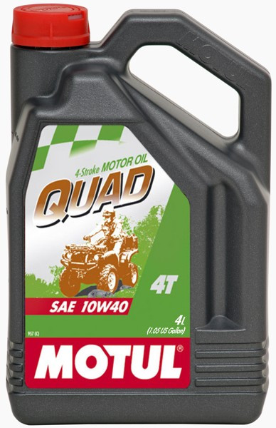 Масло MOTUL Quad 4T 10w40 (4 литра). Масло моторное для квадроциклов. 101234  