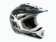 Мотошлем THH TX-12 №17 black/silver (M)  