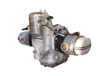 Двигатель 650см3  в сборе реставрация (карбюратор+генератор+патрубки карбюратора+КПП+фильтр) Урал