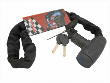 Велозамок (цепь в ткани) с ключом