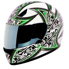 Мотошлем THH TS-38 №4  white/green (L)  