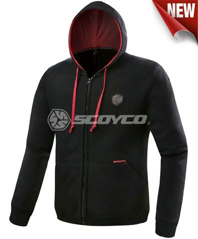 Кофта с защитой ST01 черная (L) Scoyco  