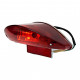 Фонарь задний THUNDER, THUNDER S, FLASH, SPARK, Honling QT-11  