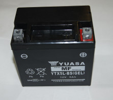 Аккумулятор YUASA MF GEL YTX5L-BS (12v/ 5hr) герметичный (114*70*106)