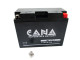 Аккумулятор CANA 12v/20hr YTX18L-BS (260EN, VRLA, 205*90*159, 7,2кг, -) 4  