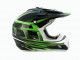 Мотошлем THH TX-12 №17 black/ green (L)  