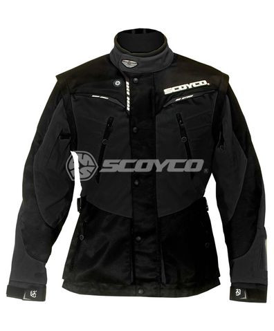 Куртка мотоциклетная JK27 черная (L) Scoyco  