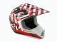 Мотошлем THH TX-12 №13 black/red (M) детский  