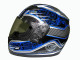 Мотошлем THH TS-39 №8 black/blue (S)  