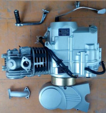 Двигатель 1Р154FMI 125см3 механическое сцепление кикстартер алюминиевый цилиндр