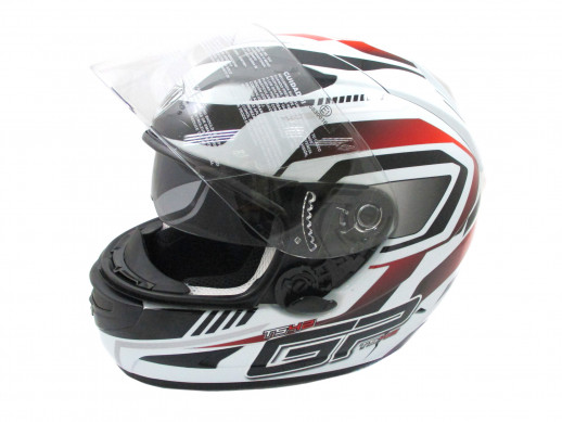 Мотошлем THH TS-42 №11 white/red (XL)