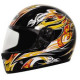 Мотошлем THH TS-38 №3 black/yellow (S)  