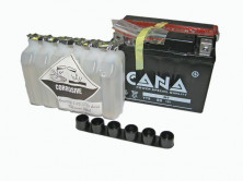 Аккумулятор CANA 12v/7hr YTX7L-BS (85EN, MF, 114*71*131, 2кг,  -) 8