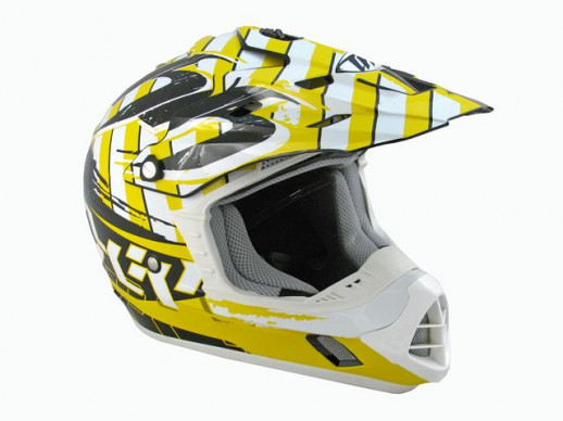 Мотошлем THH TX-12 №13 black/yellow (M) детский  