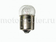 Лампа поворота G18 12V 10W цоколь 1 контакт прозрачная