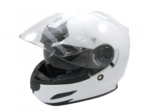 Мотошлем THH TS-44 white (M) с визором  
