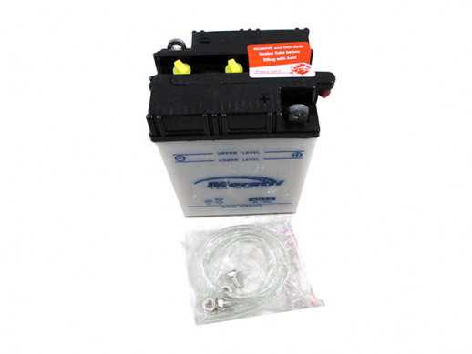 Аккумулятор Moratti 6N14 (6V/14 Ah сух.зар.б/эл. 105x77x140 )  
