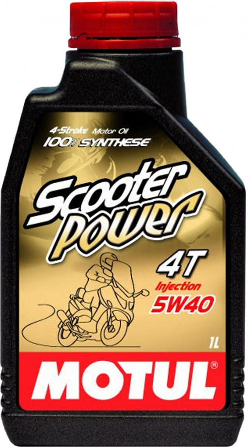 Масло MOTUL Scooter Power 4T 5W40 12*1 л, моторное (105958)  