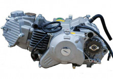Двигатель YX 150 кикстартер запуск с любой передачи( патрубок, кикст., ножка КПП)