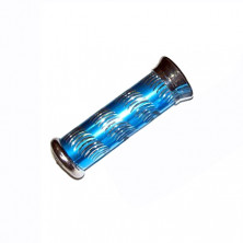 Ручка руля декоративная синяя левая (1 штука)
