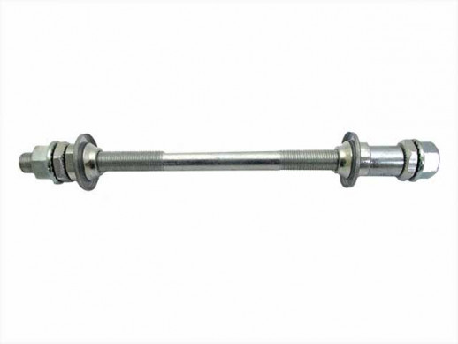 Ось заднего колеса MTB 3/8х180, с пыльниками  