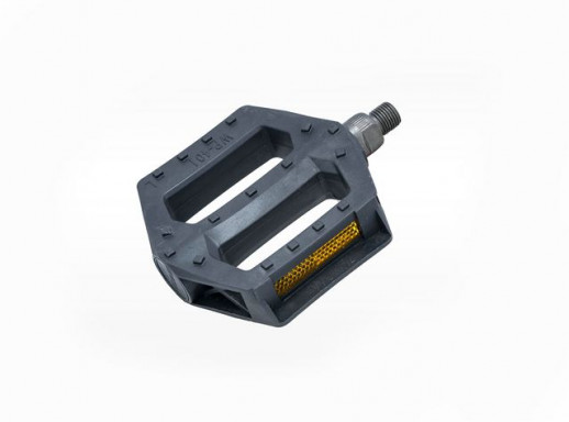 Педаль пластиковая Neco WP-401-11, с подш. 1/2"12.6*1.25(мел.,резьб) бол. платф., с катаф.3032603-27  