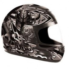 Мотошлем THH TS-31Y black/grey (M)