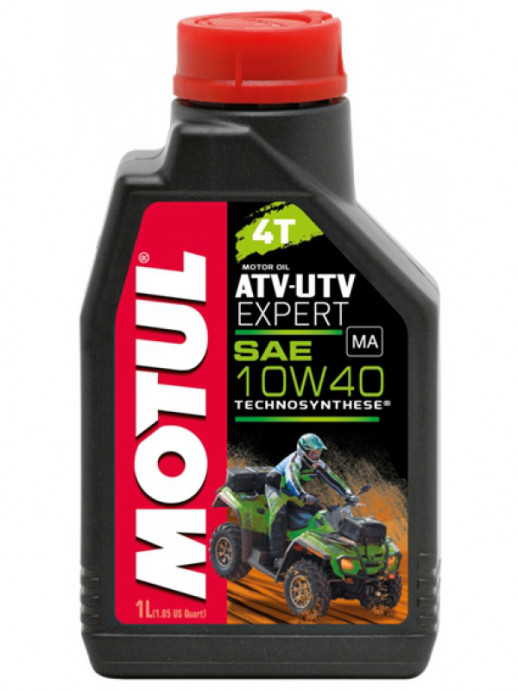 Масло MOTUL ATV UTV Expert 4T 10W-40 12*1 л, моторное (105938)  
