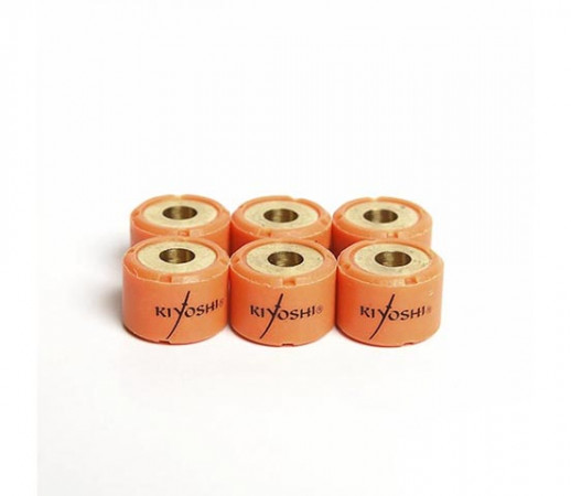 Ролики вариатора (6 штук) 1E40QMB, JOG(3KJ) 6.0 грамм 15*12   KIYOSHI  