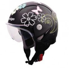 Мотошлем THH T-9 №2 matte black/silver orang (L)