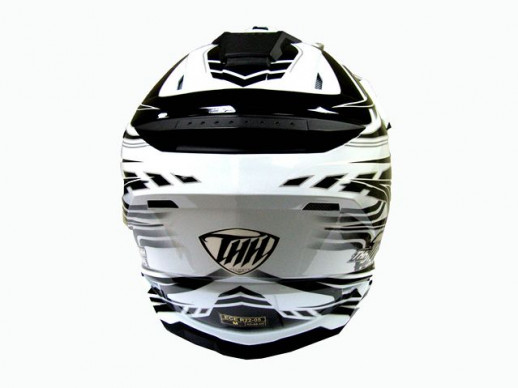 Мотошлем THH TX-25 №1 white/black (S)  