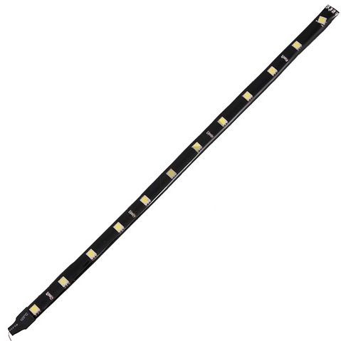 Подсветка светодиодная полоса (1 штука) 12SMD белый L=300 мм  