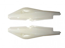 Пластик боковой задний (пара) TTR250-2 белый