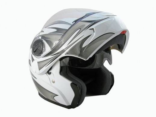 Мотошлем THH T-797 №2 white/ silver (M)  