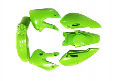 Комплект пластика для питбайка KLX (зеленый)