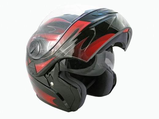 Мотошлем THH T-797 №2 black/ red (M)