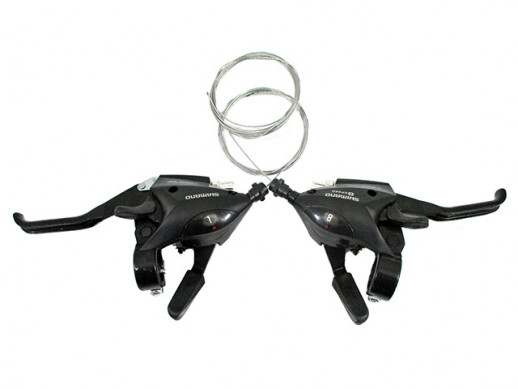Комплект ручек перекл.скор.Index (моноблок черн.)3*8 аналог Shimano EF-50 3132666-14  