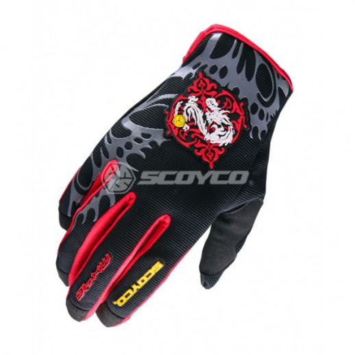 Перчатки Scoyco MX46 (ХL) красные  