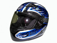 Мотошлем THH TS-39 №8 black/blue (L)