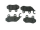 Колодки тормозные (диск, передние) ZB125, CF125, TTR250 (левое ухо)