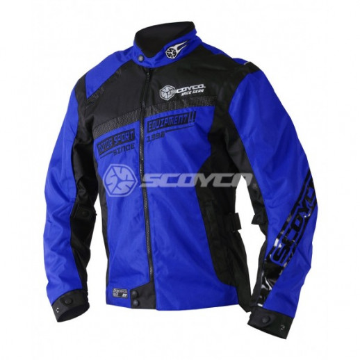 Защита тела (куртка) Scoyco JK28 синяя (L)  
