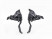 Комплект ручек перекл.скор.Index (моноблок черн.)3*7 аналог Shimano EF51 3132666-16  