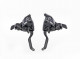 Комплект ручек перекл.скор.Index (моноблок черн.)3*7 аналог Shimano EF51 3132666-16  