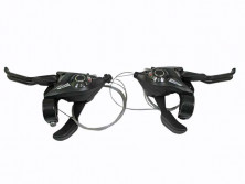 Комплект ручек перекл.скор.Index (моноблок черн.)3*7 аналог Shimano EF51 3132666-16